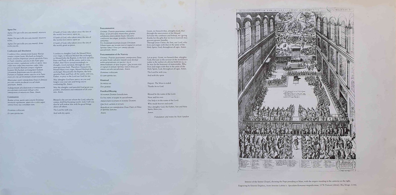 Middle of cover of REGL 572